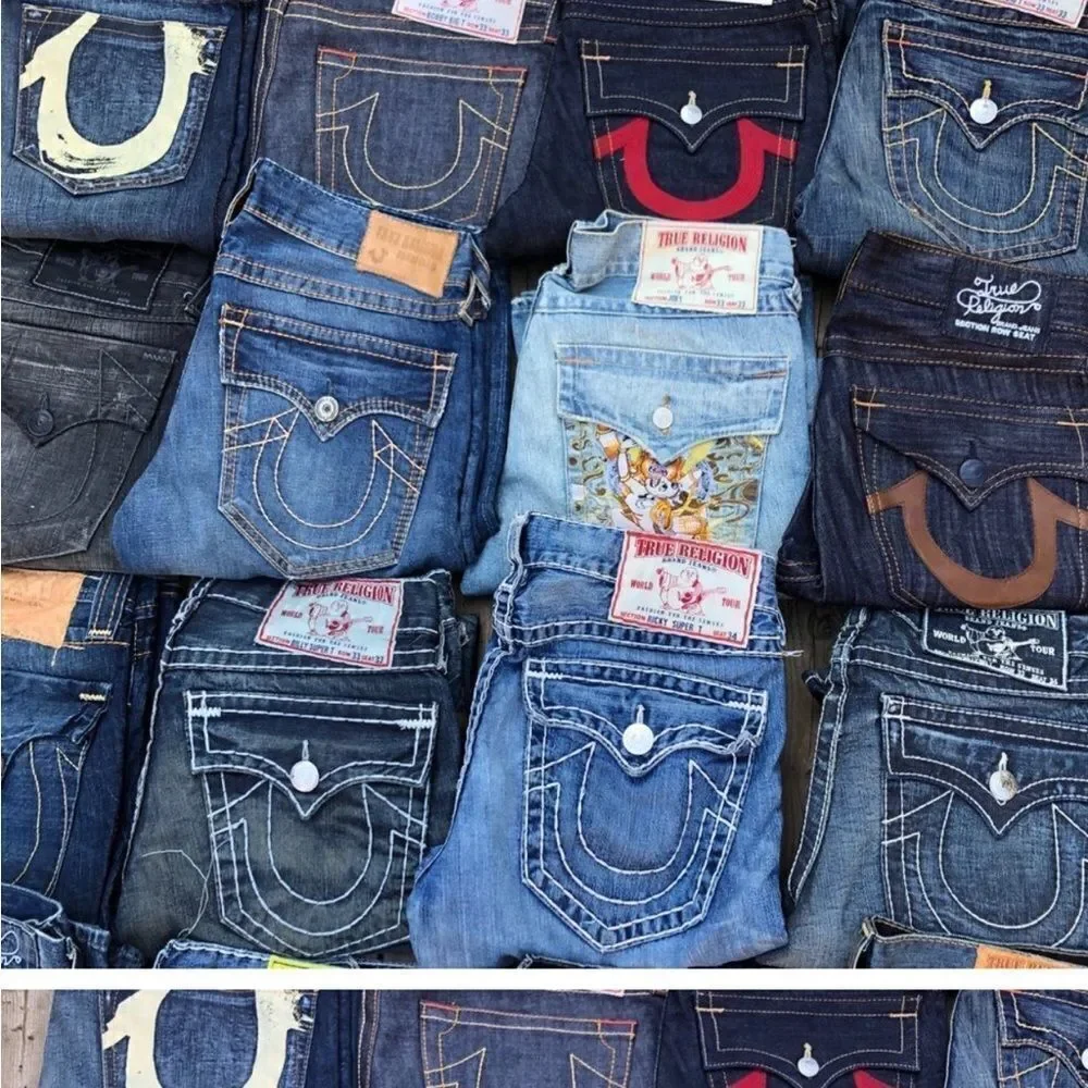 Mystery BOX OF 3 True Religion Jeans - Picture 3 of 12